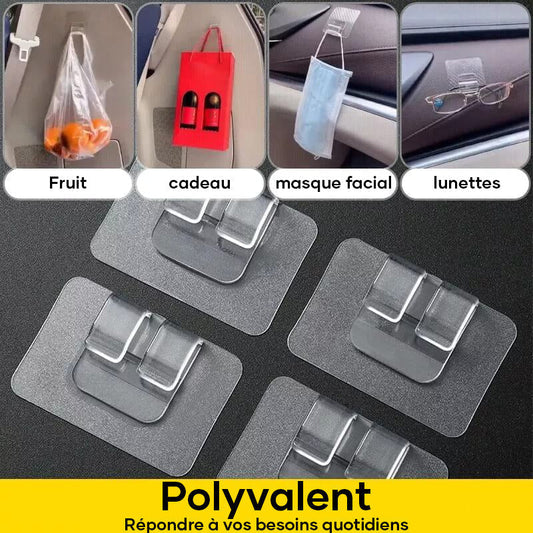Car Floor Mat Fastening Hooks with Strong Adhesion