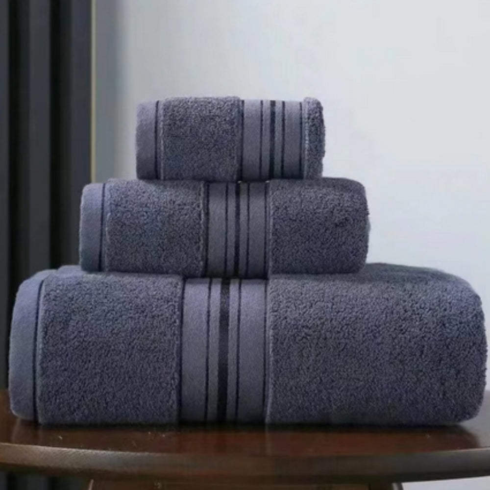 Egyptian Cotton Towel Set - Cloud Comfort, Lightweight & Quick-Dry