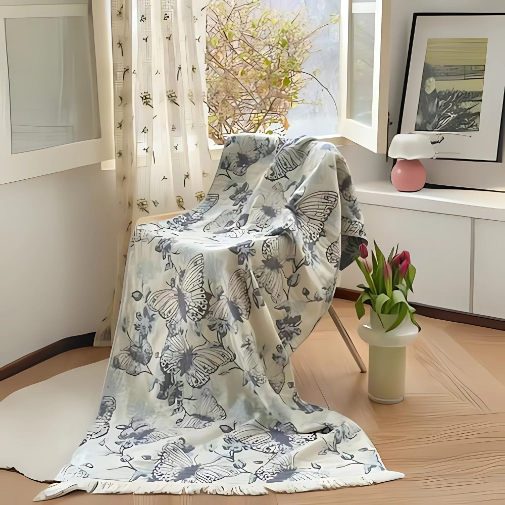 Midnight Swirls Soft Cotton Bath Towel