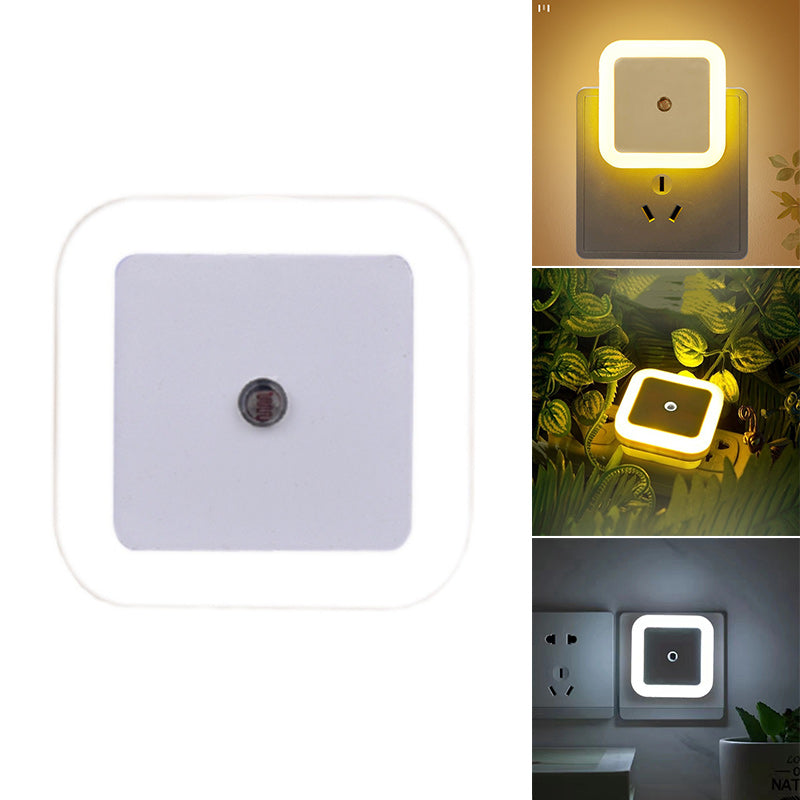 Light-Sensitive LED Night Light with Auto On/Off