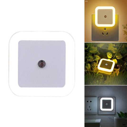 Light-Sensitive LED Night Light with Auto On/Off