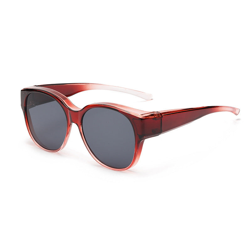Fit Over Prescription Glasses Polarized Cat-Eye Sunglasses