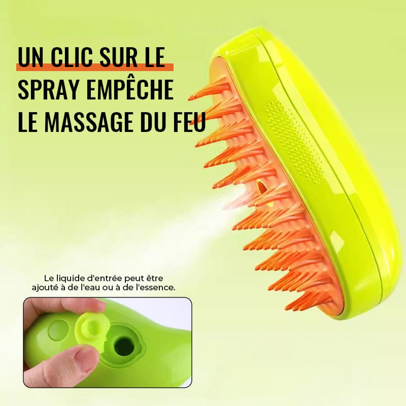 Spray Massage Comb for Pets with Deodorizing Mist