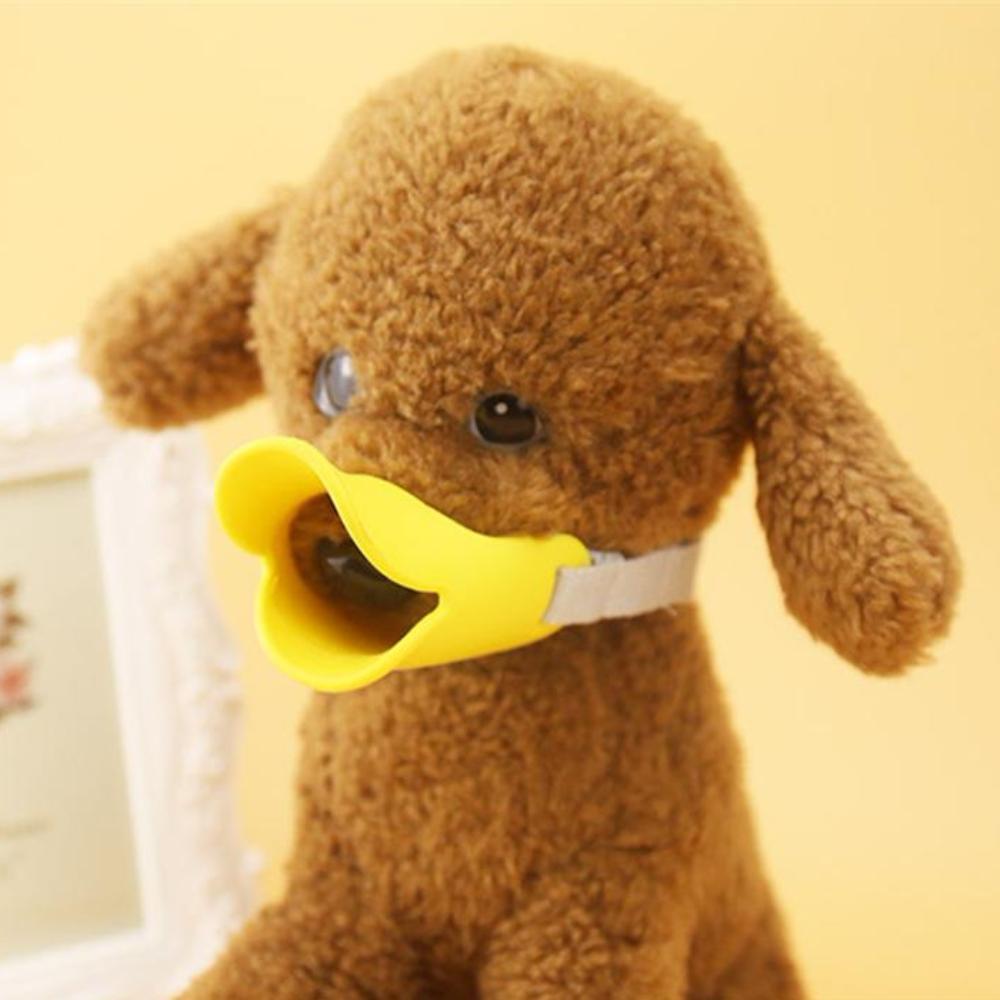 Adjustable Duck Bill Dog Muzzle for Safe Grooming and Comfort