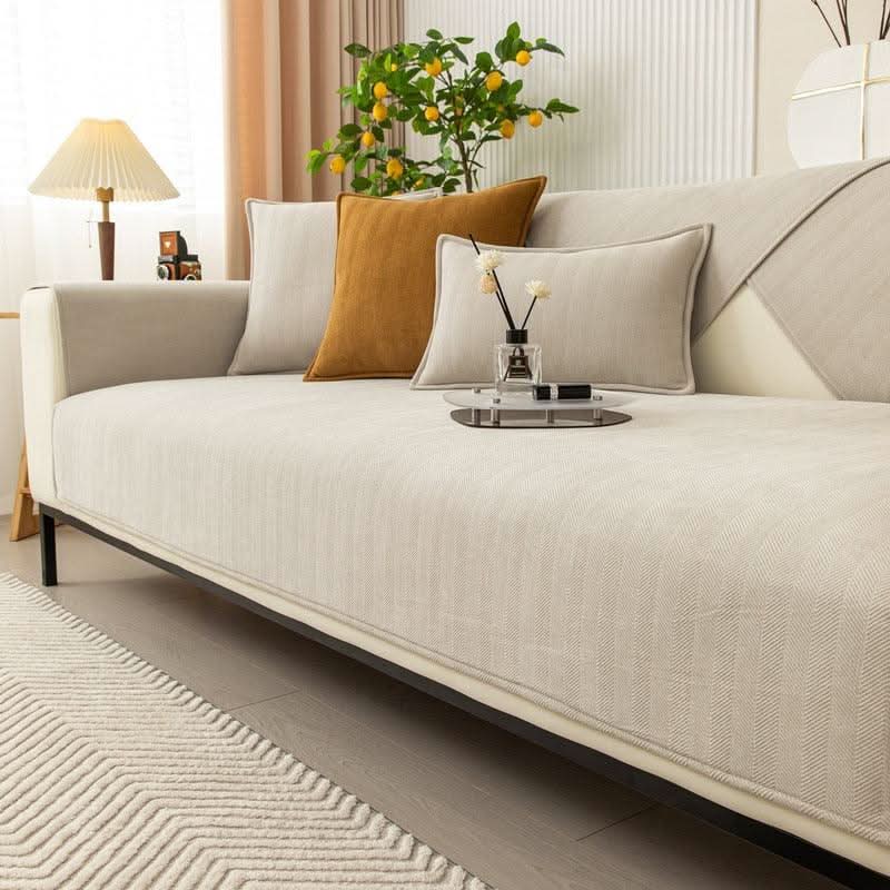 Non-Slip Stretch Sofa Cover - Water-Resistant Couch Protector