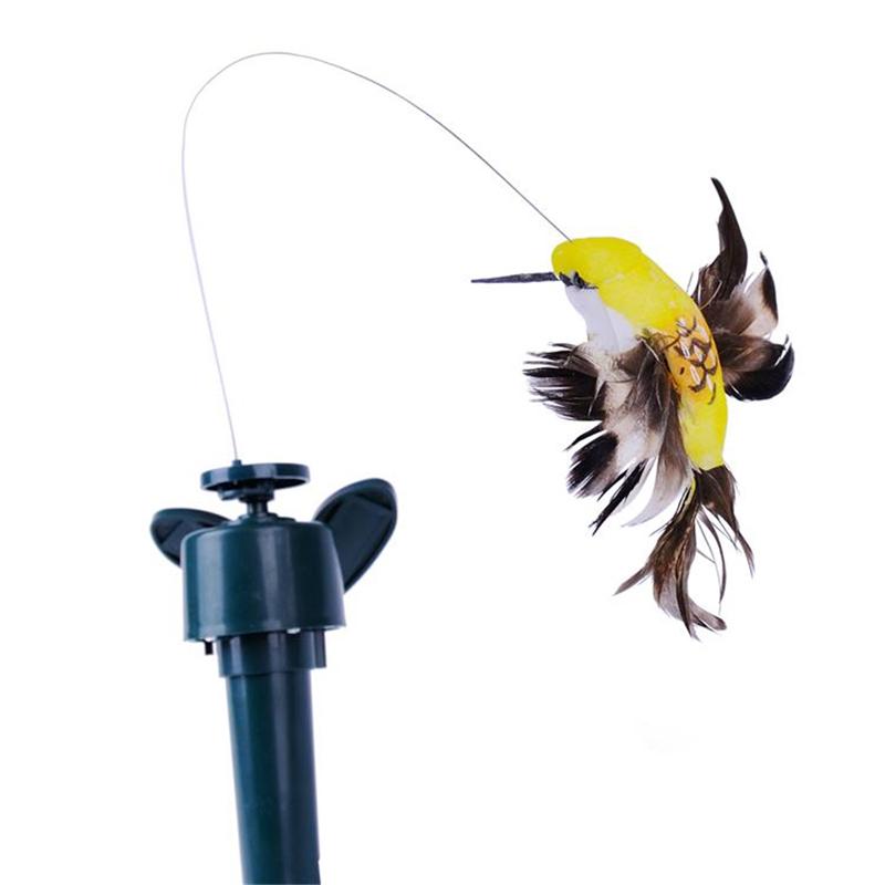 Solar-Powered Dancing Hummingbird and Butterfly Garden Decor