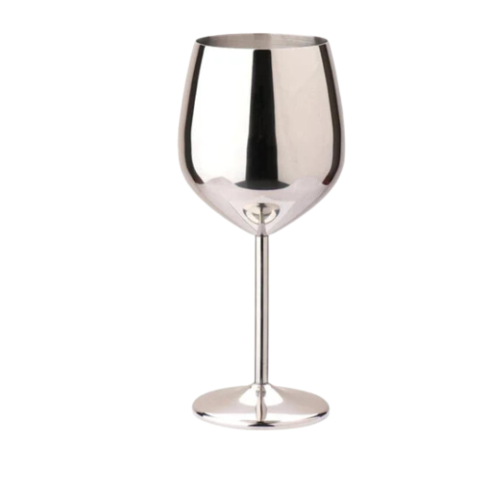Stainless Steel Unbreakable Wine Glasses - 17 oz
