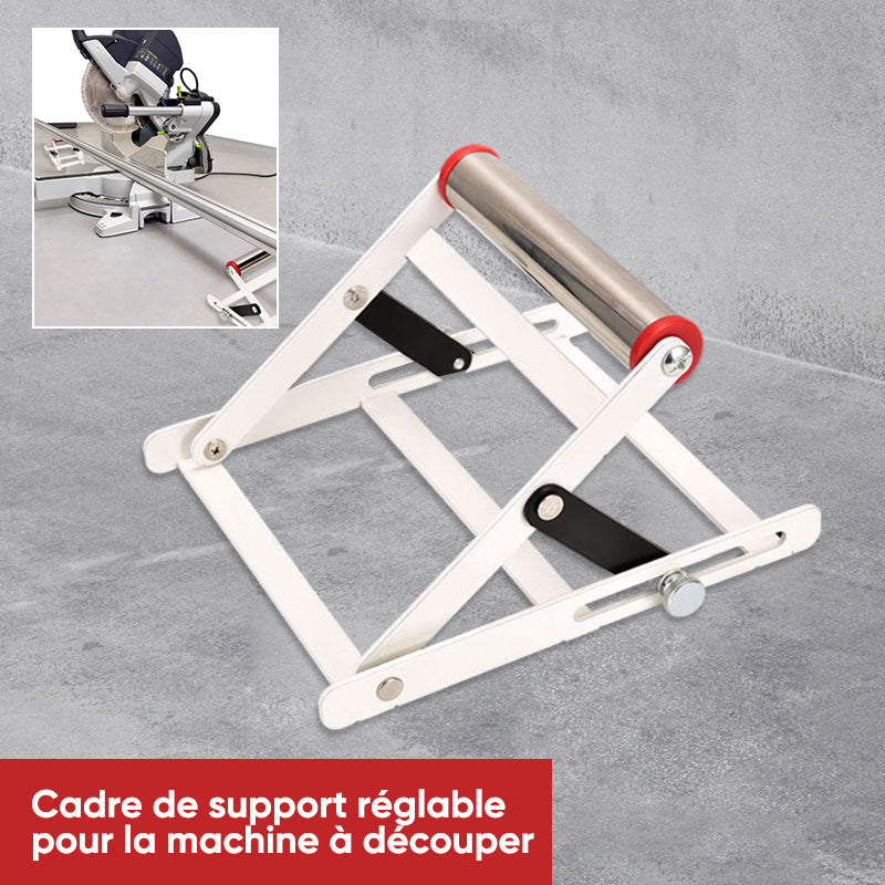 Adjustable Foldable Support Frame for Cutting Machine