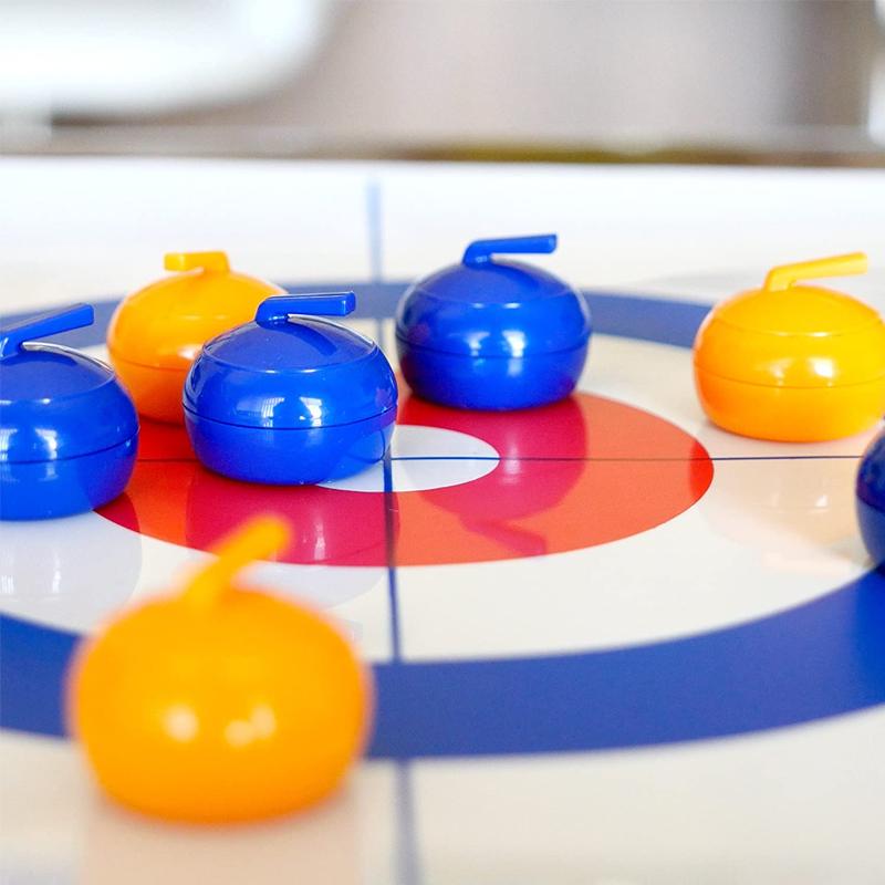 Mini Table Curling Game for Family Fun