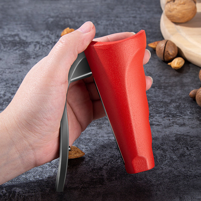 Ergonomic Lever Nutcracker in Red or Black