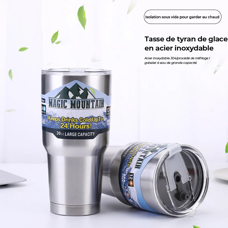 30 oz Stainless Steel Insulated Thermos Flask