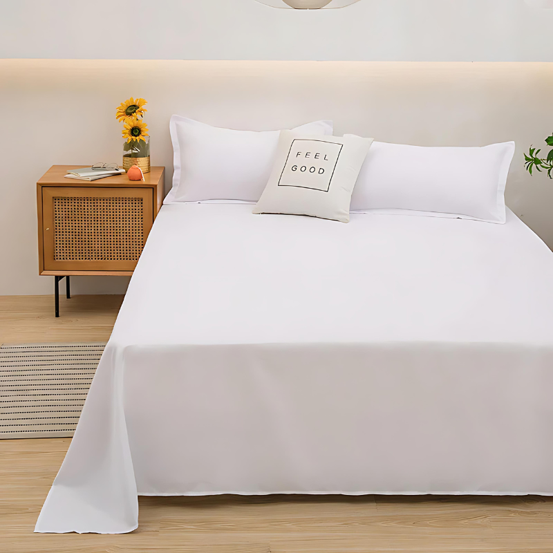 Premium Linen Fitted Bed Sheet - Breathable and Durable