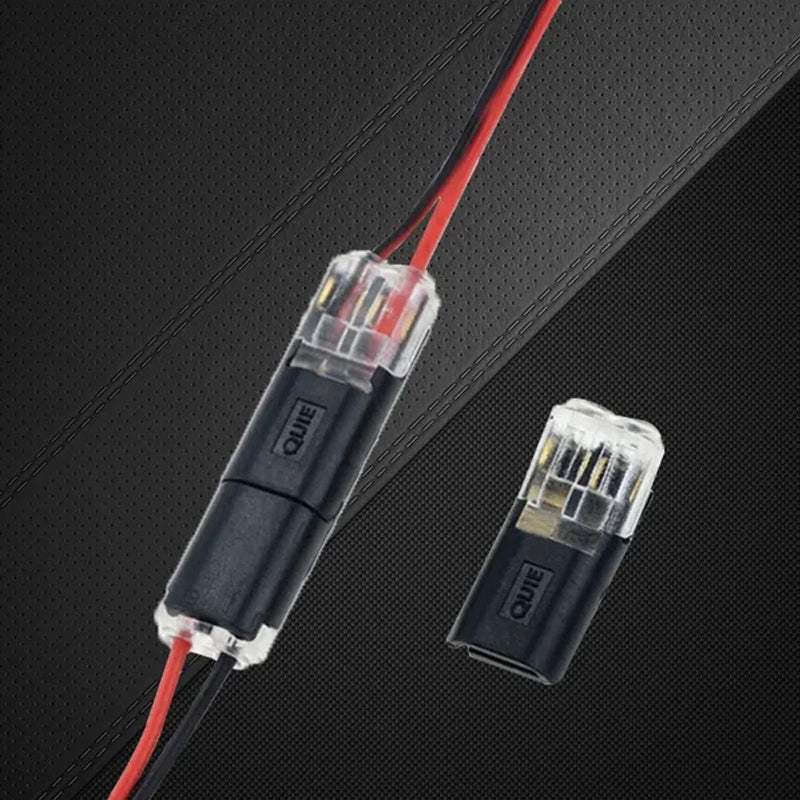 Double Wire Locking Connector for Safe Electrical Connections