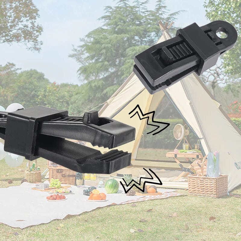 Adjustable Locking Tarpaulin Clips for Windproof Shade Fabric