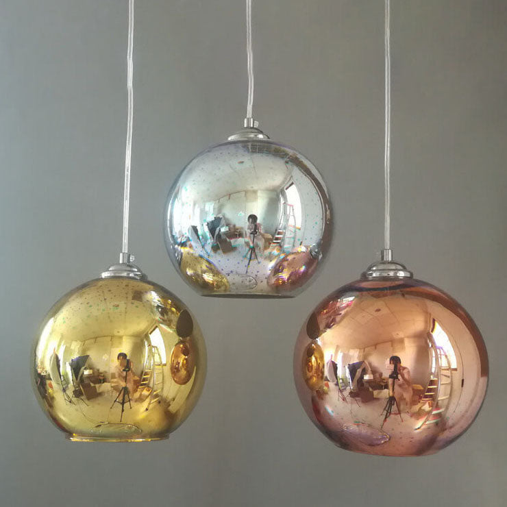 3D Colorful Firework Glass Pendant Lamp