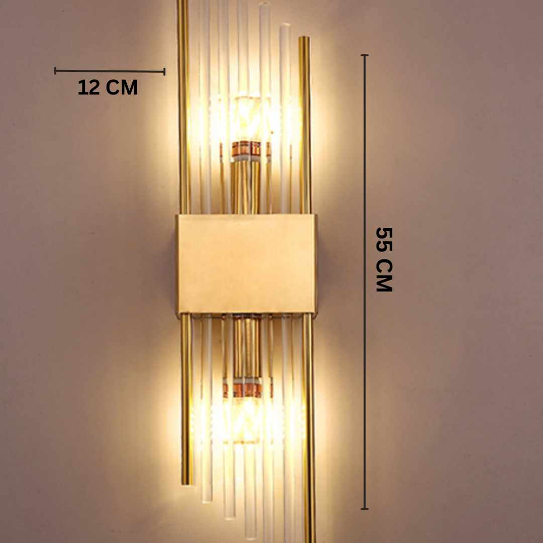 Chic LED Wall Light - Elegant Stainless Steel Design