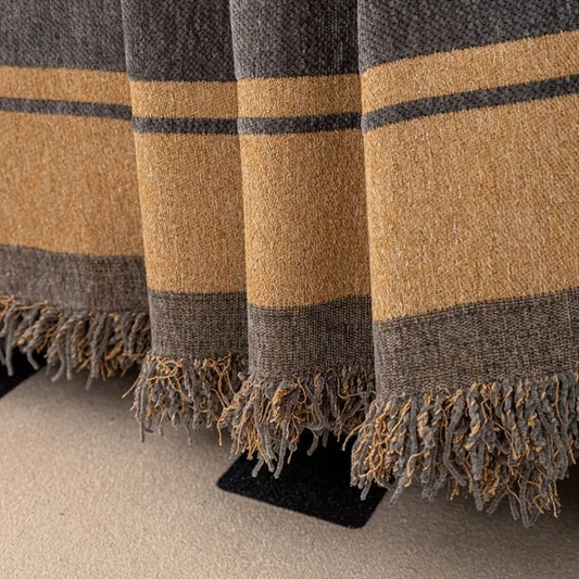 Reversible Tiger Chenille Sofa Cover