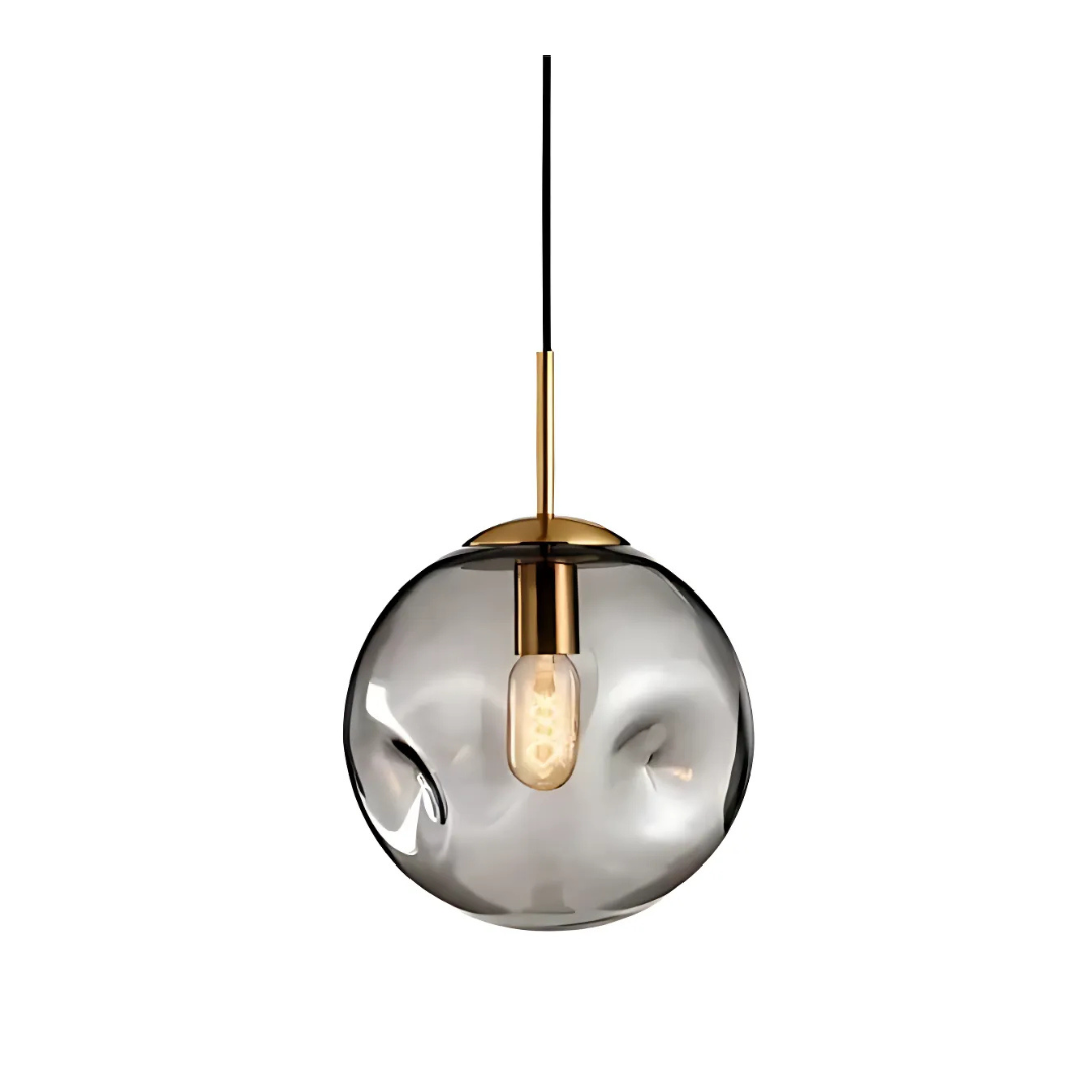Glass Pendant Dining Table Lamp with Elegant Balls