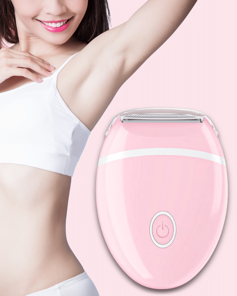 Painless Waterproof Lady Shaver for Sensitive Skin