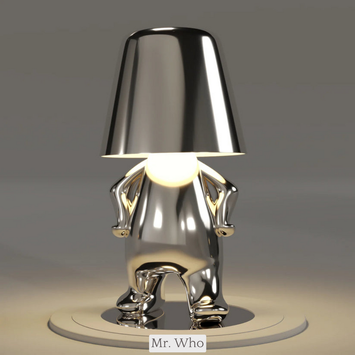 Rechargeable LED Table Lamp with Dimmable Warm White Light