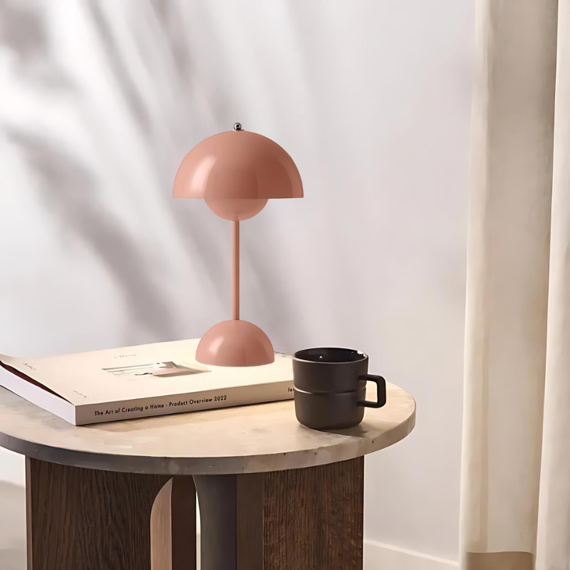 Touch-Control Mushroom Table Lamp - Wireless Modern LED Light