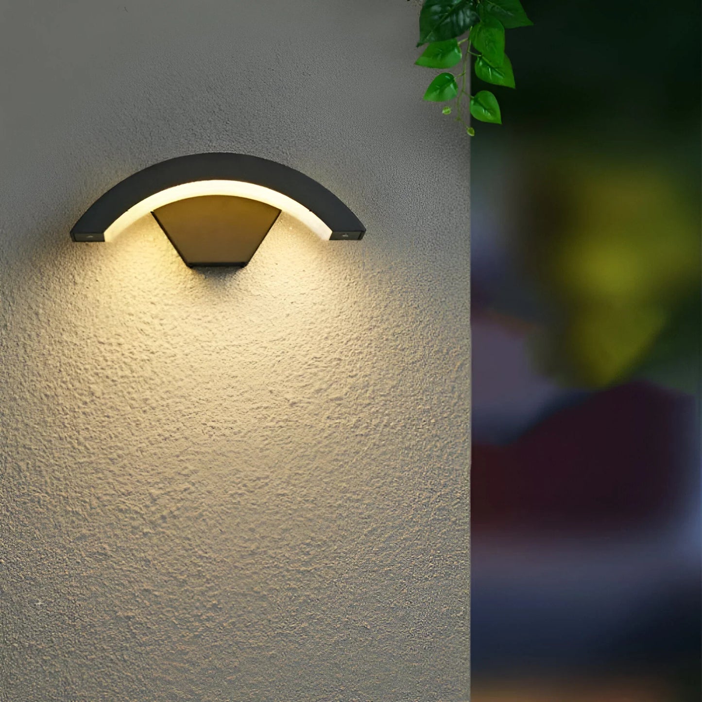 Motion Sensor Outdoor Wall Light - Weatherproof Metal Design