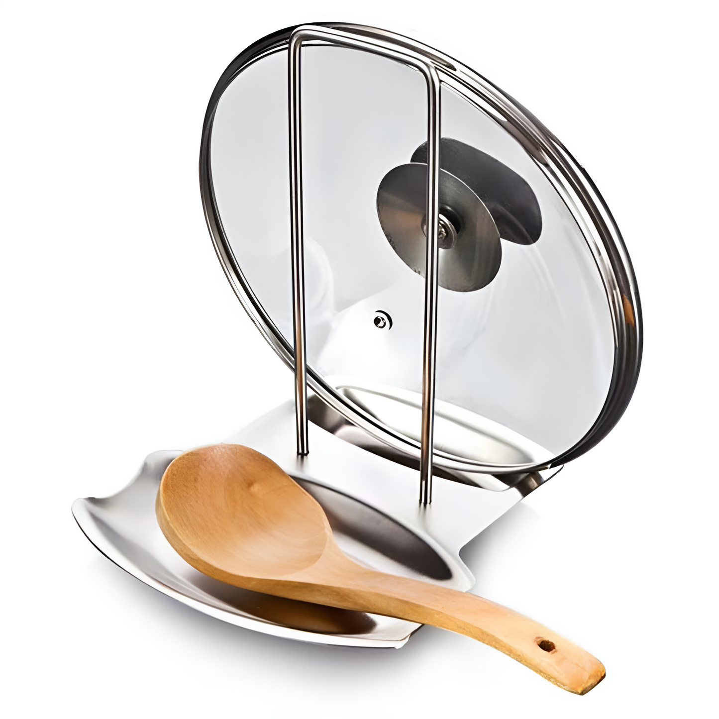 Stainless Steel Pot Lid Holder Rack