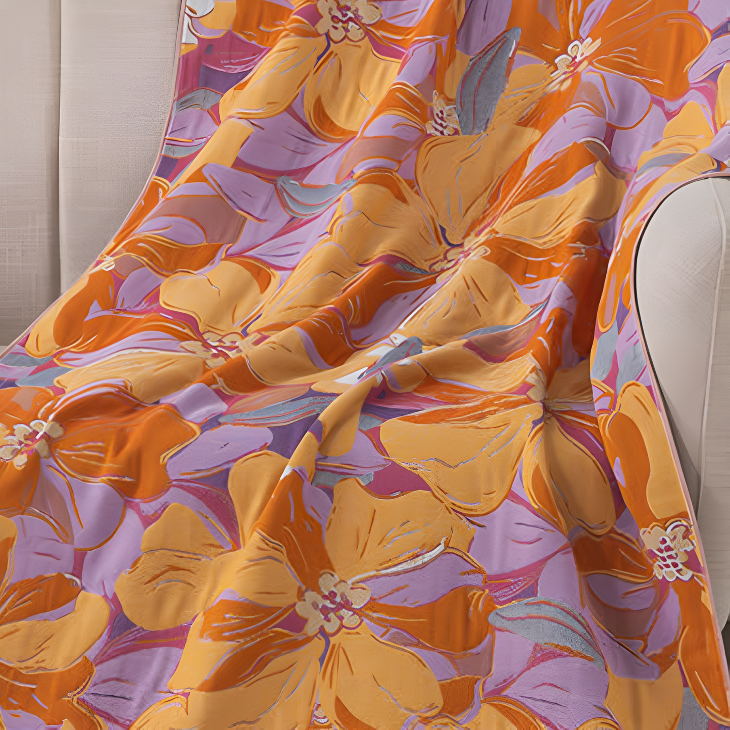 Lightweight Absorbent Cotton Bath Towel in Vibrant Colors