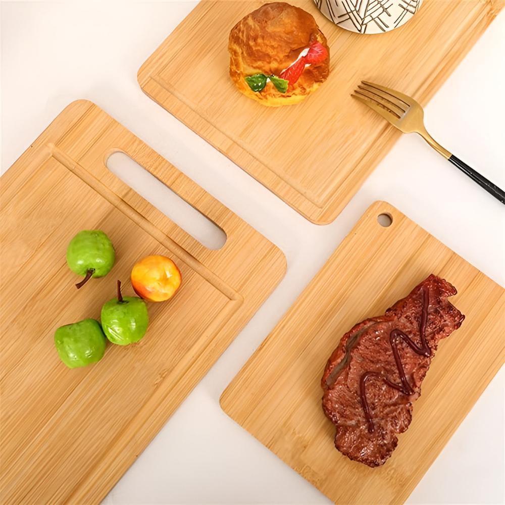 Double-Sided Eco-Friendly Bamboo Chopping Board