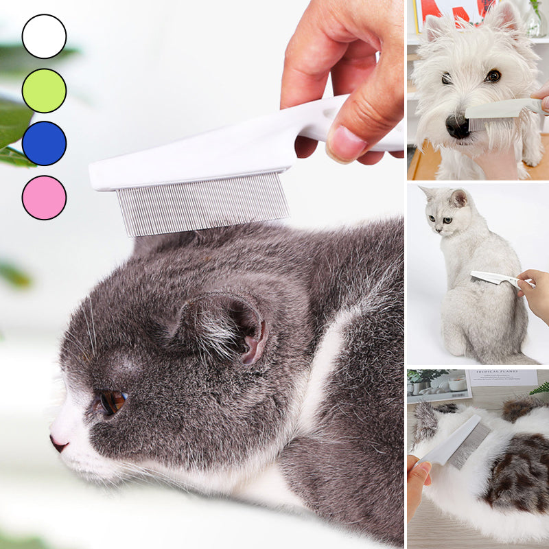 Stainless Steel Flea and Tear Stain Comb for Pets