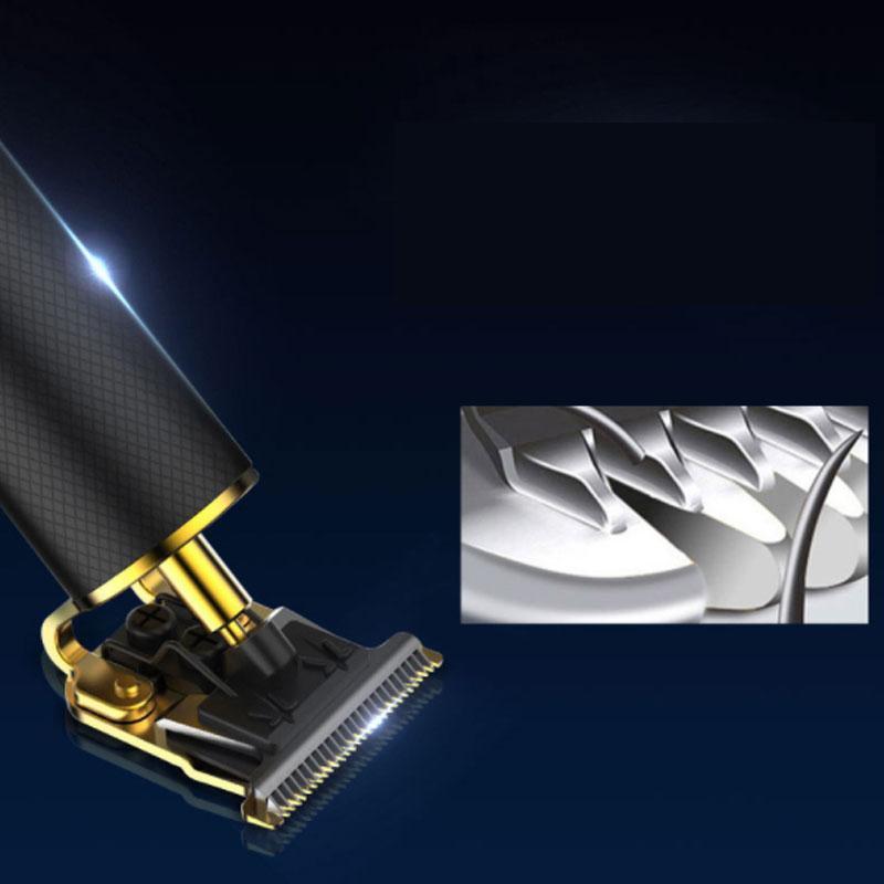 Wireless Rechargeable Hair Clipper with T-Blade for Precise Cuts