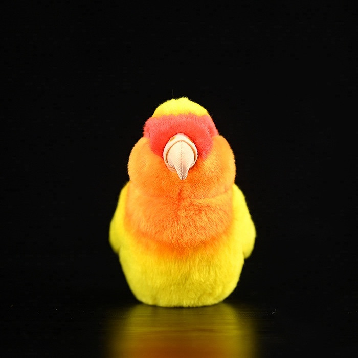 Yellow Lovebird Plush Stuffed Animal Toy