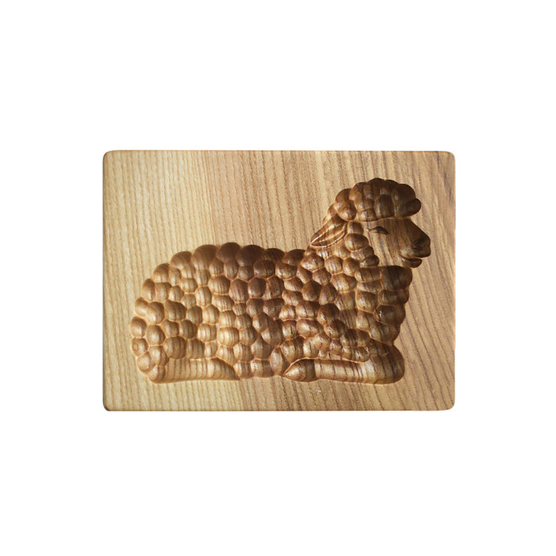 Wooden Cookie Cutter for Gingerbread and Pastries - Non-Stick Beech Wood Design
