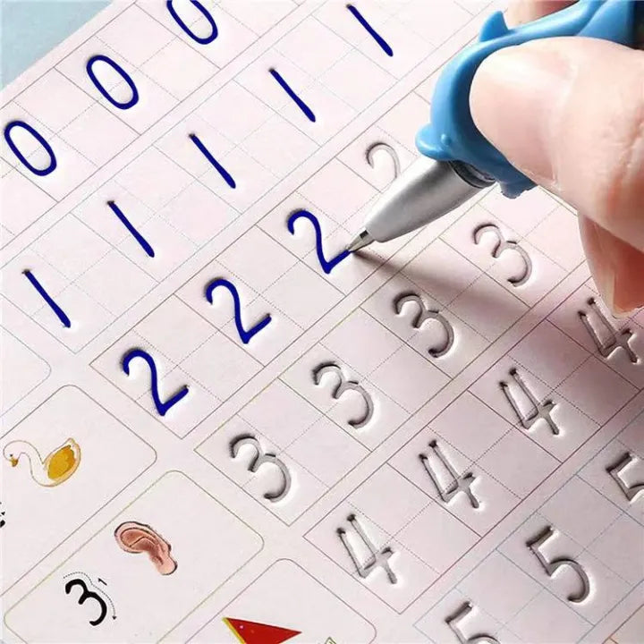 Tracing Book Set for Kids - Alphabet, Numbers, and Drawing Practice