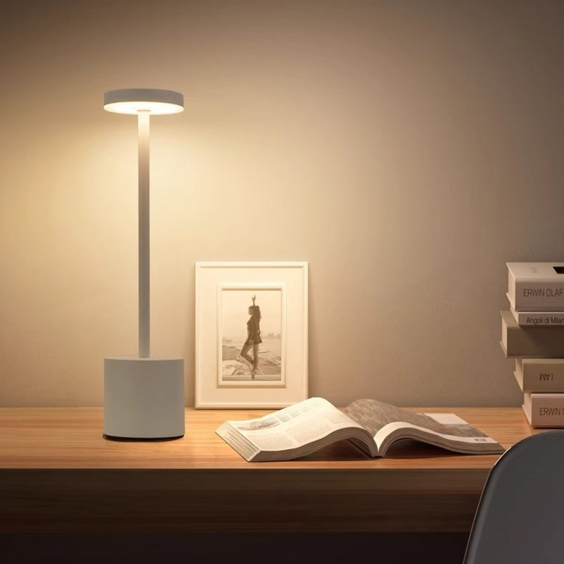 Portable Rechargeable LED Table Lamp with Touch Dimming