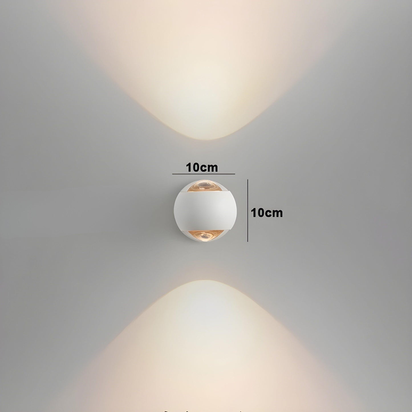 Modern 360-Degree Rotating LED Wall Lamp