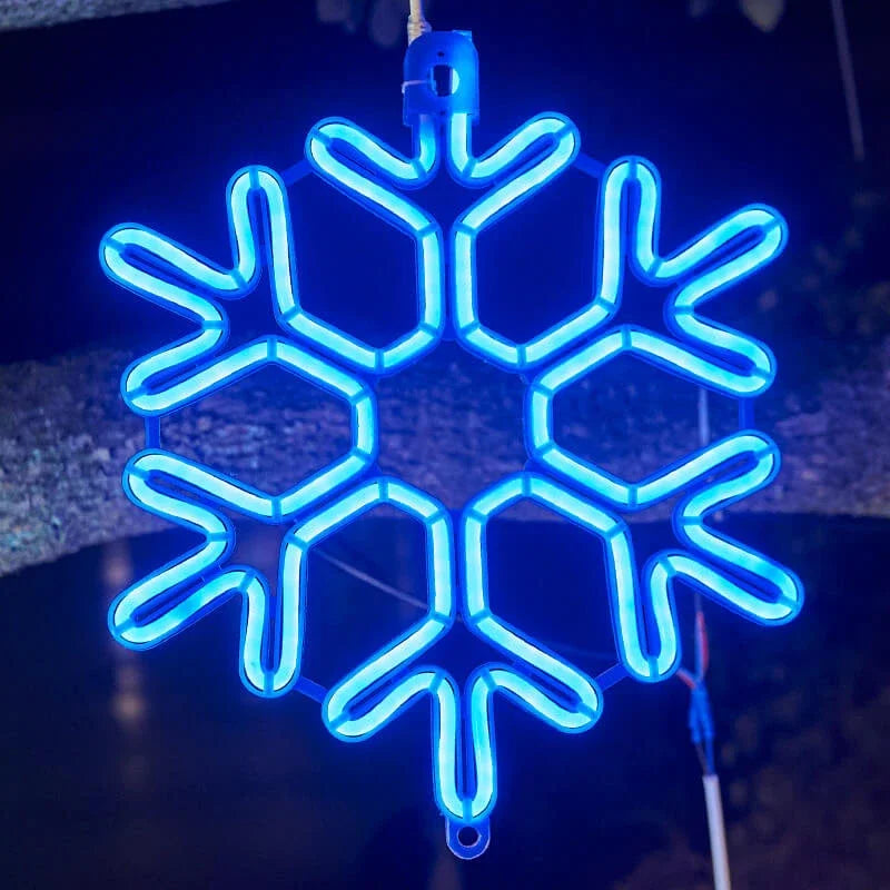 Waterproof LED Snowflake Light for Outdoor Winter Decor