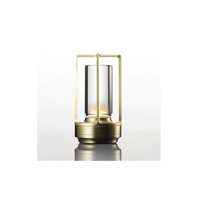 Cordless Dimmable Aluminum Table Lamp - Rechargeable Touch Light