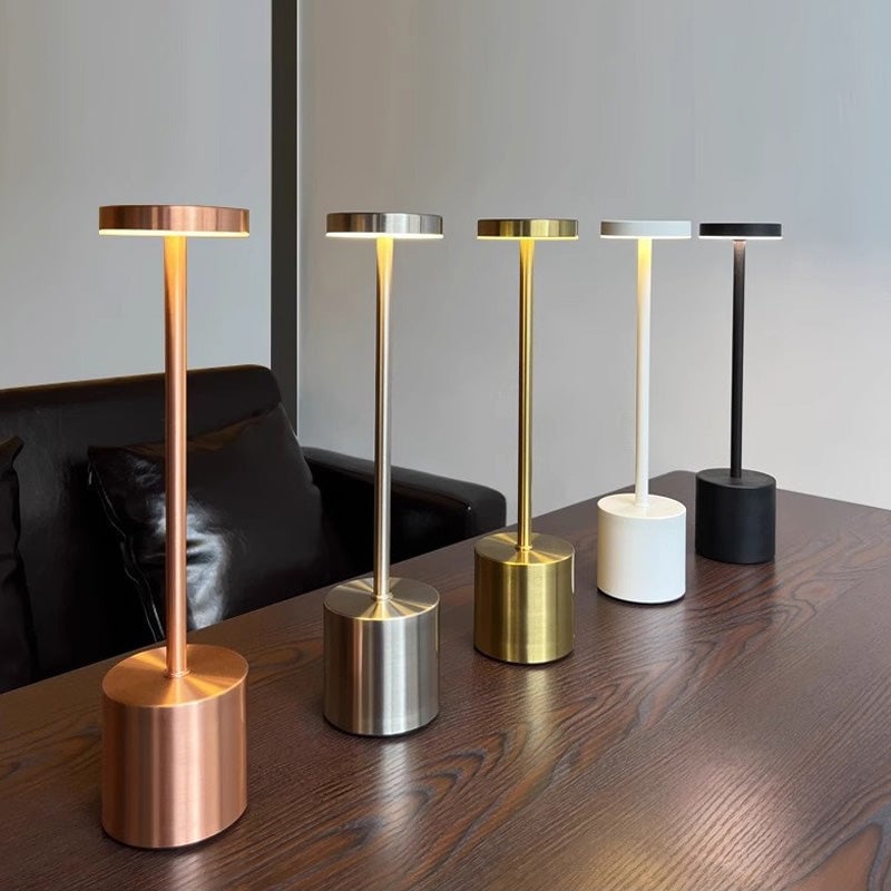 Portable Rechargeable LED Table Lamp with Touch Dimming