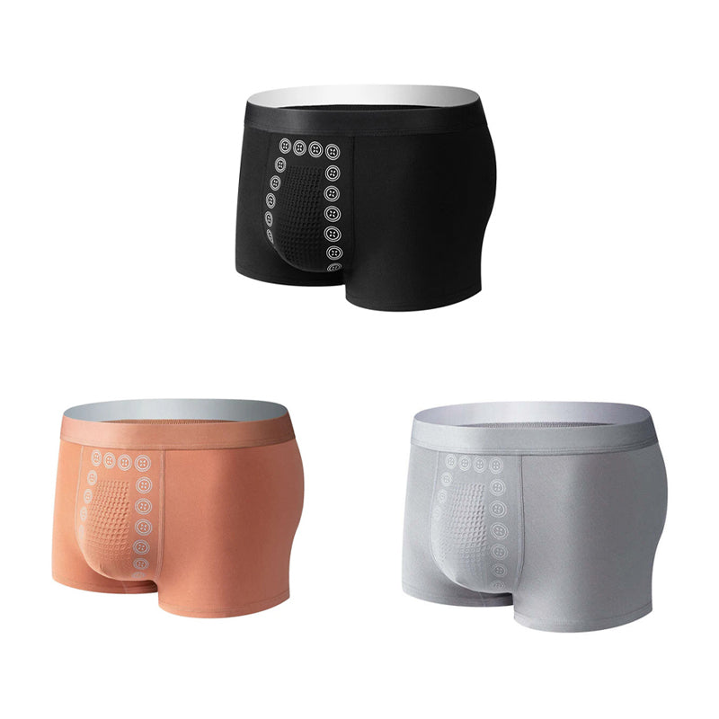 Men's Magnetic Massage Support Underwear with Ergonomic Fit