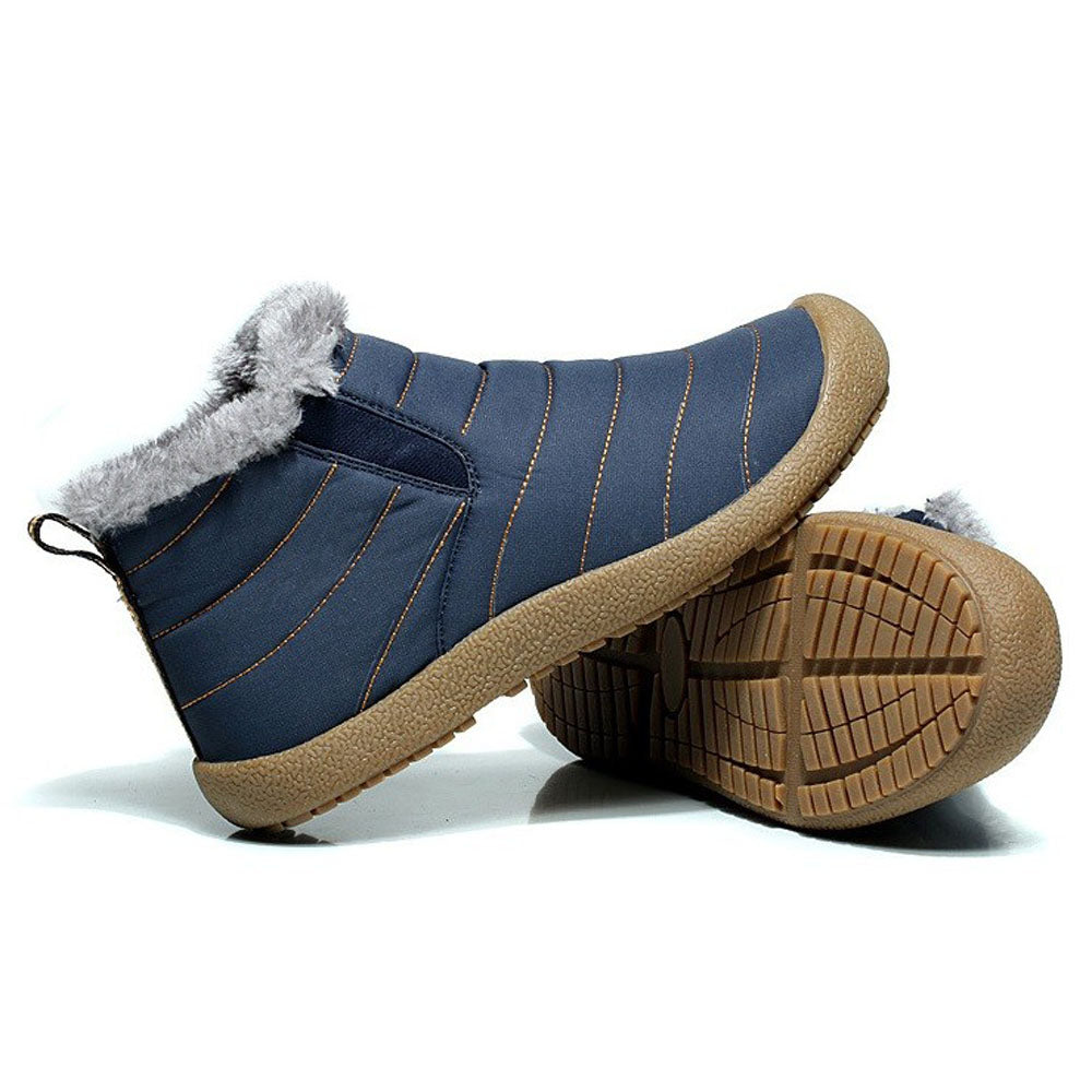Men's Waterproof Insulated Ankle Snow Boots