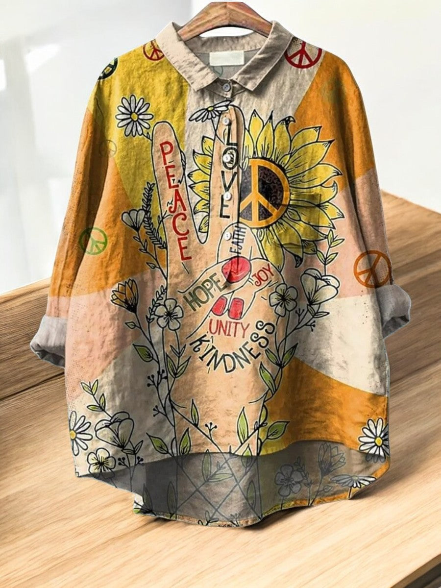 Maristelle - Radiant Printed Blouse