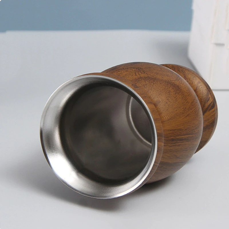 Yerba Mate Cup with Double-Wall Insulation and Comfortable Grip
