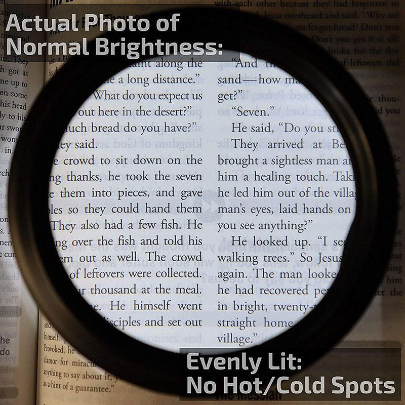 LED Magnifying Glass with Light for Reading and Crafts