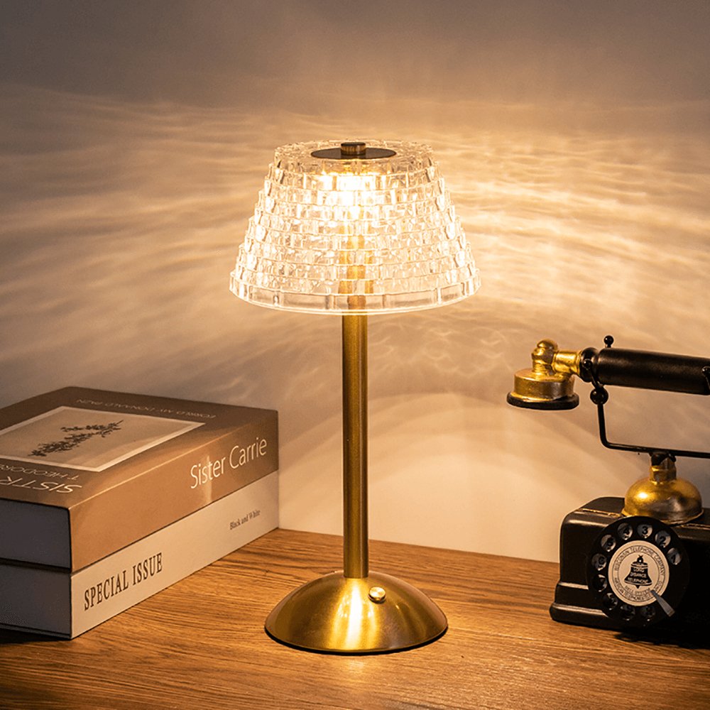 Rechargeable Dimmable LED Table Lamp - Wireless Portable Design