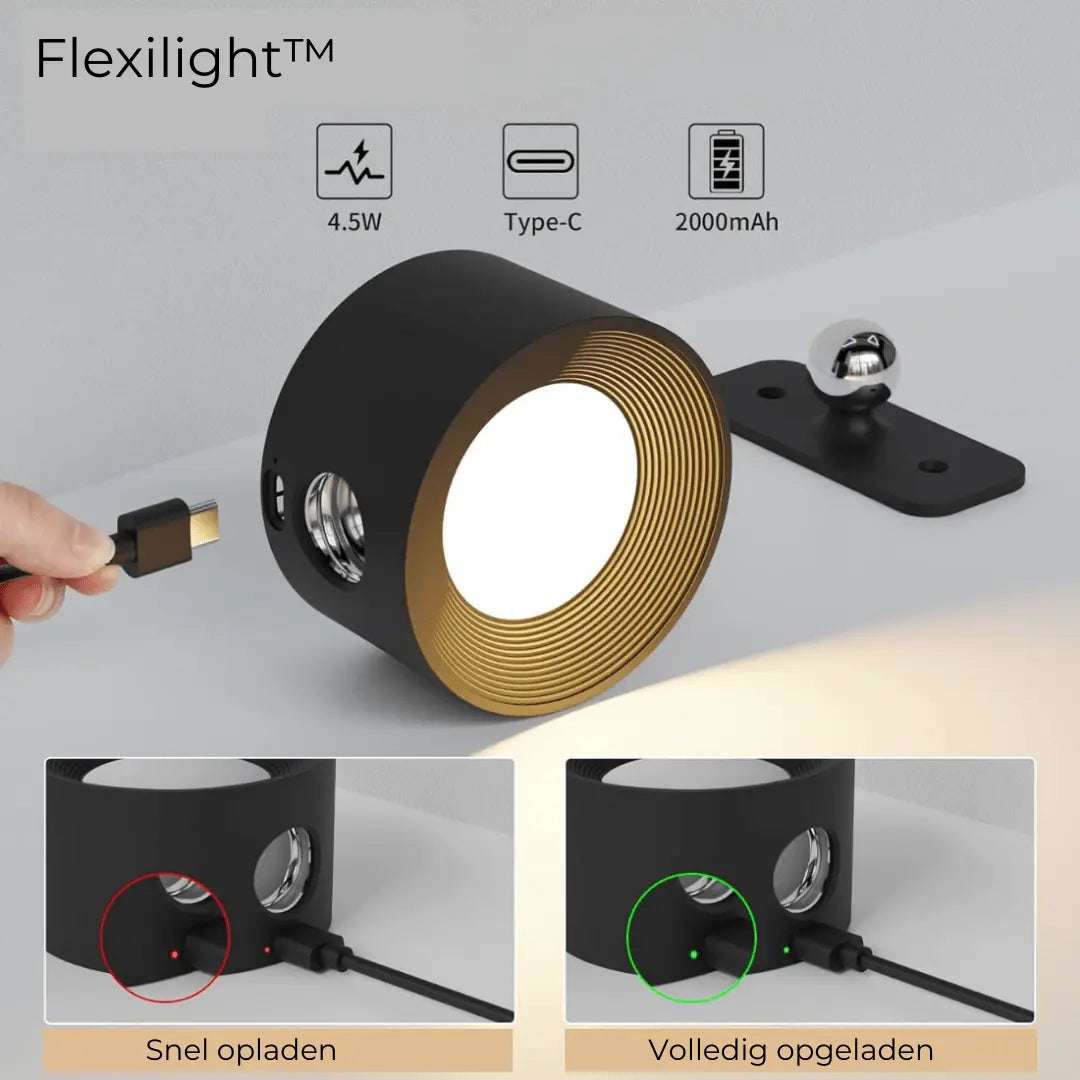 Rechargeable Wireless 360° Swivel Wall Lamp