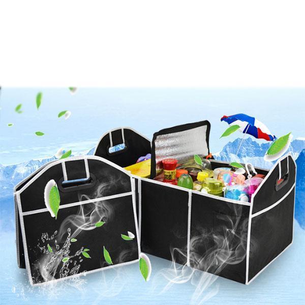 Collapsible Car Storage Organizer Bag - Durable Oxford Fabric