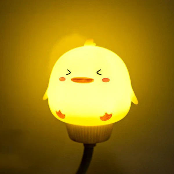 Cute Animal Night Light with Timer and Remote Control