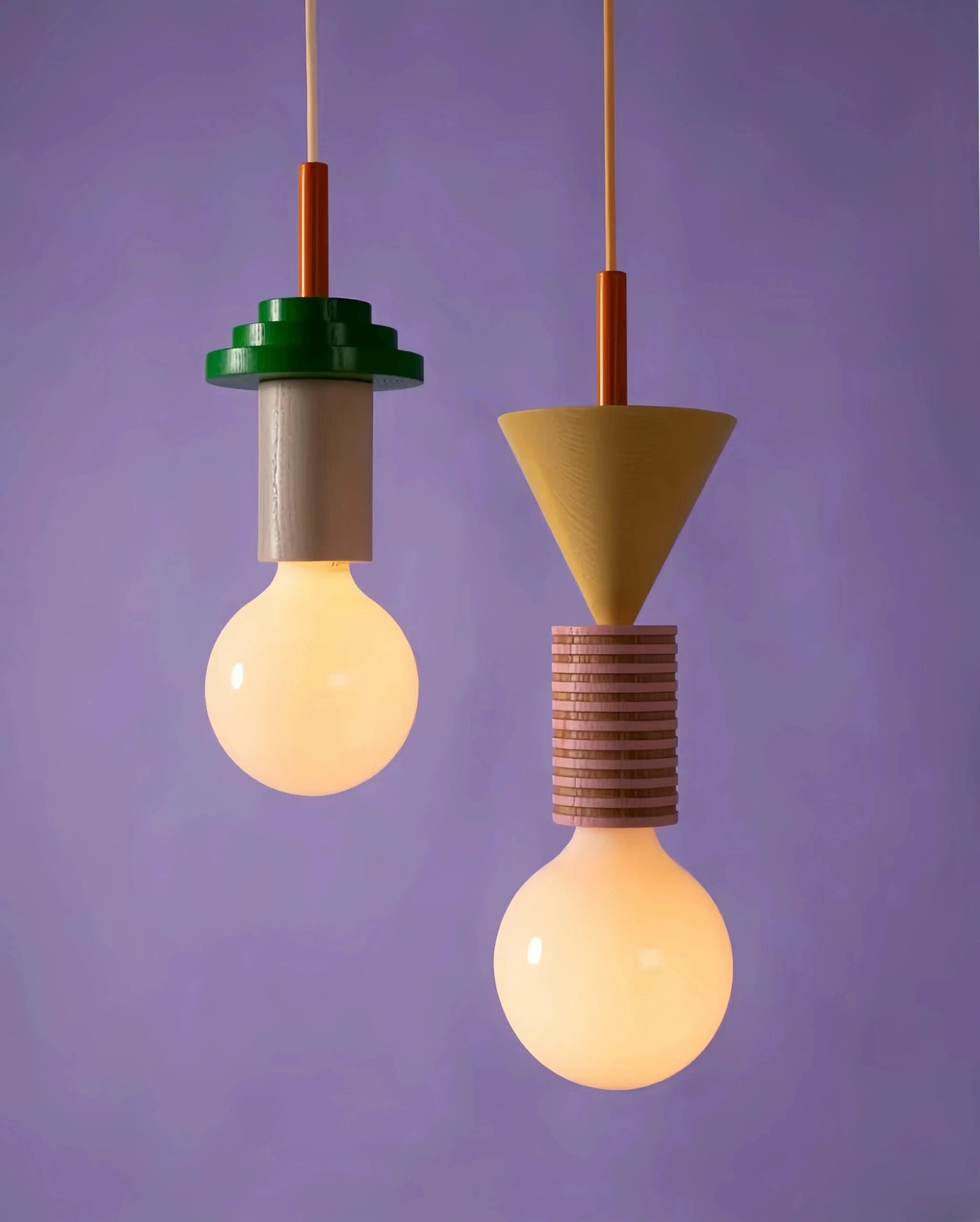 Memphis Geometric Chandelier - Modern Designer Light Fixture
