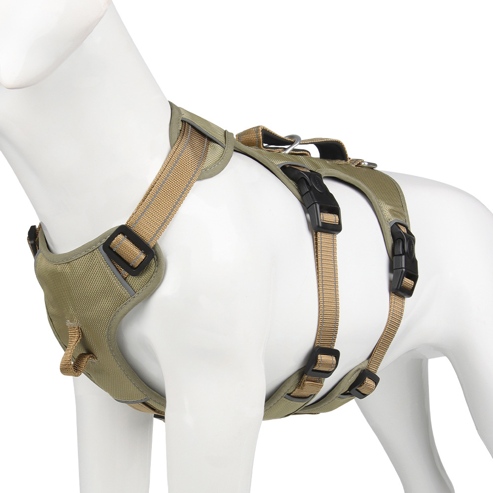 Reflective Anti-Pull Dog Harness with Adjustable Fit